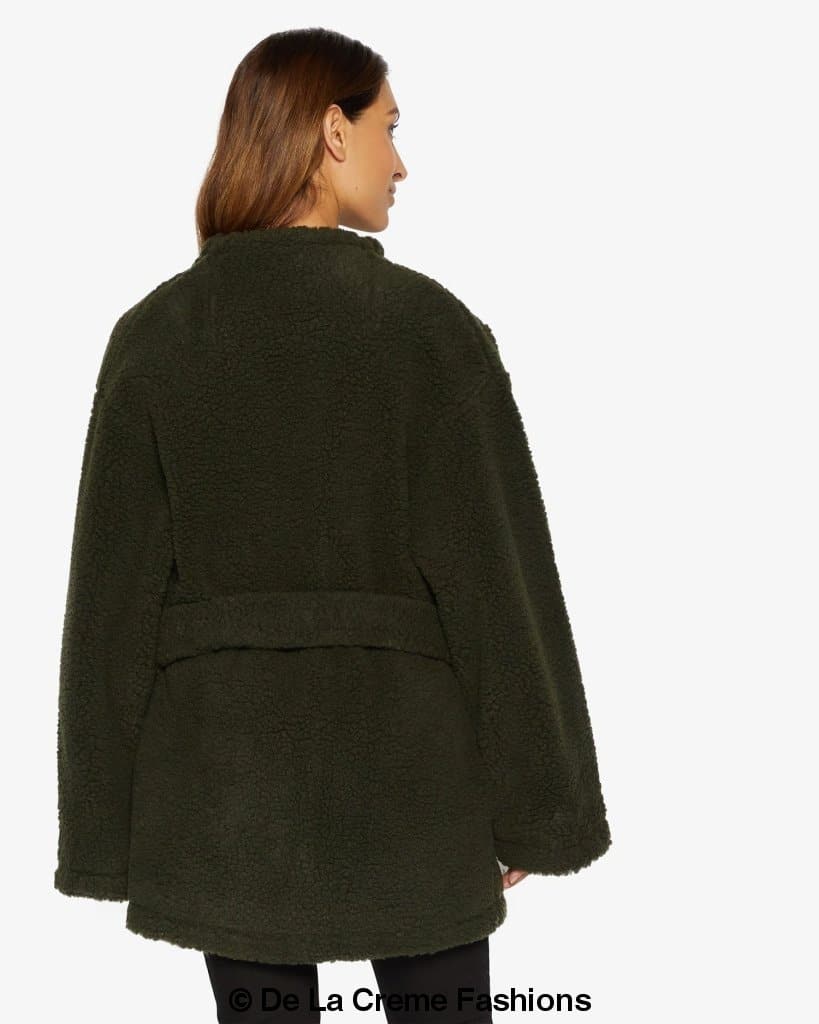 Open Front Belted Teddy Coat (1917) | Rose Eleusis