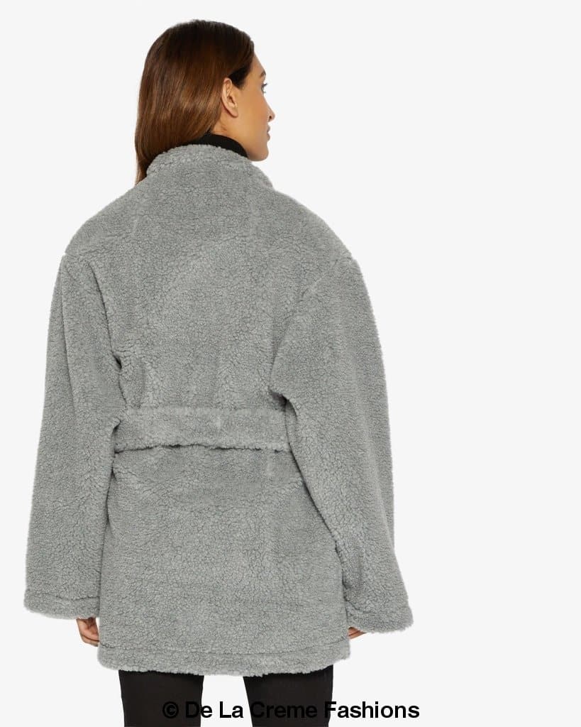 Open Front Belted Teddy Coat (1917) | Rose Eleusis