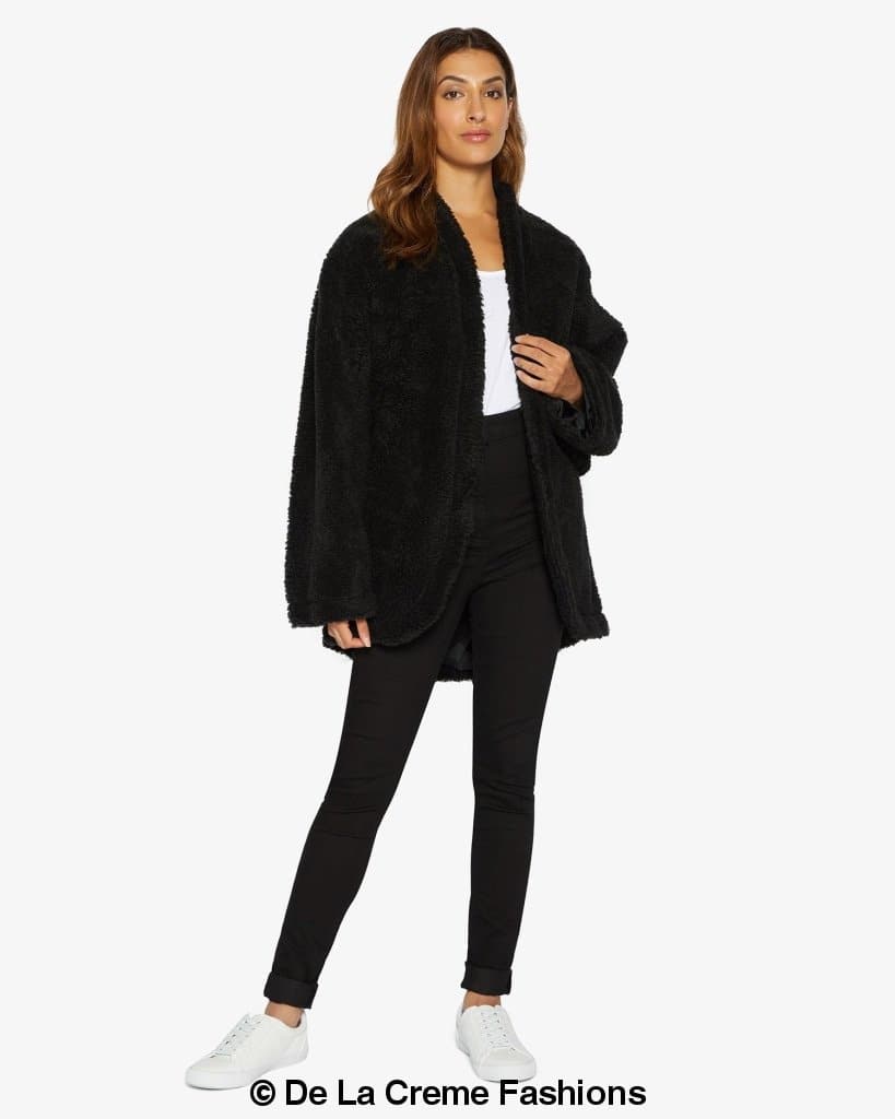 Open Front Belted Teddy Coat (1917) | Rose Eleusis