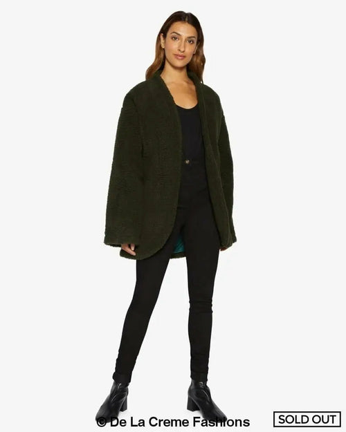 Open Front Belted Teddy Coat (1917) | Rose Eleusis