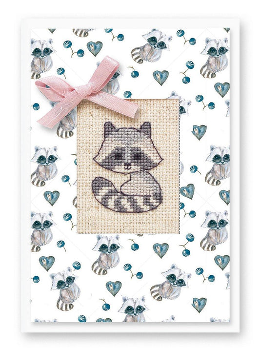 Post Card SP-60L Counted Cross-Stitch Kit