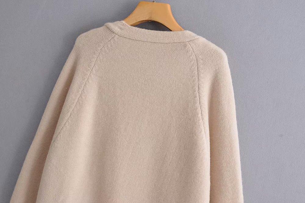 Lazy V-neck Oversize Long Sweater Cardigans Jacket Coat New Women | Yellow Angel