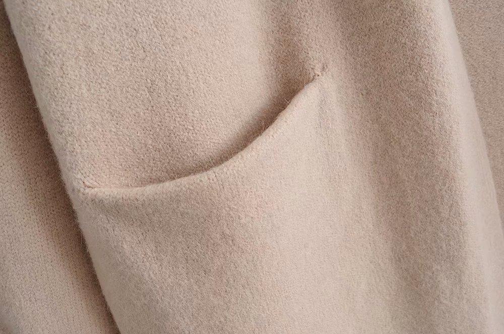 Lazy V-neck Oversize Long Sweater Cardigans Jacket Coat New Women | Yellow Angel