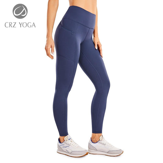 Women's Naked Feeling High Waisted Yoga Pants Gym Tights Soft Workout