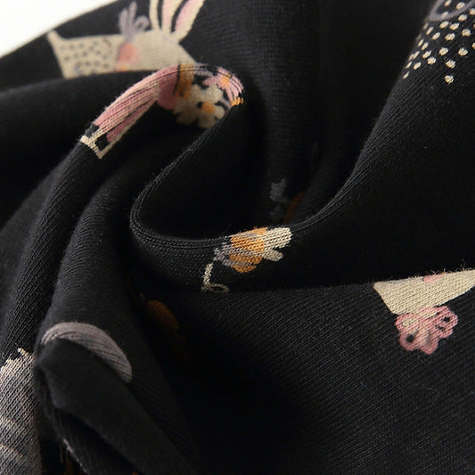 Autumn Arrival Baby Kids Girls Animals Cartoon Pattern Casual Pants