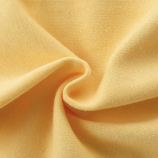 Baby Kids Girls Denim Solid Color Style Casual Yellow Shorts For Sale