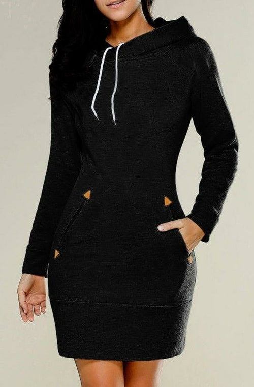Autumn Hoodies Women Sweatshirts Long Sleeve Clothes Hooded Zipper | Blue Charlie