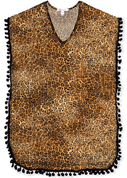Cheetah Poncho