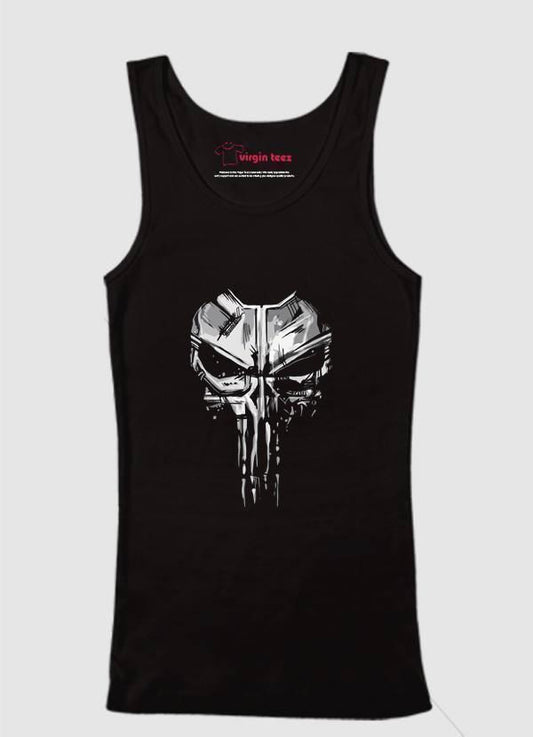 Skull Tank Top | Super Soft 100% Cotton Graphic Tank | Scorpius