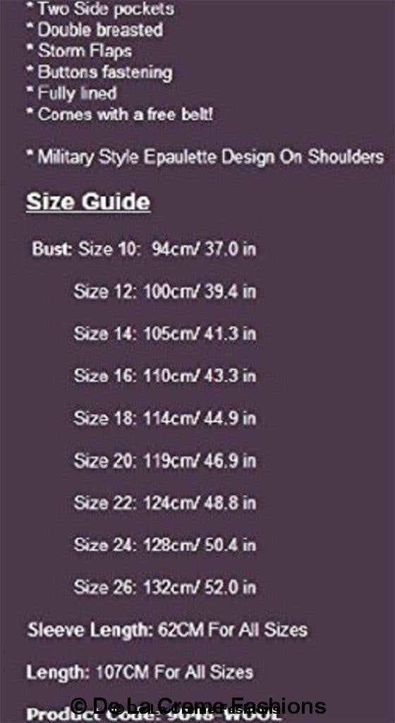 Spring/Summer Military Double Breasted Trench Coat (9049-SP) | Rose Eleusis