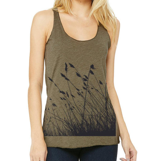 Nature Mind Racerback Tank | Eco-Friendly, Soft & Durable Women's Tank Top
