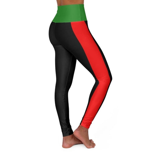 Womens High-waist Fitness Legging Yoga Pants - Black Red Yellow Green | Grey Coco