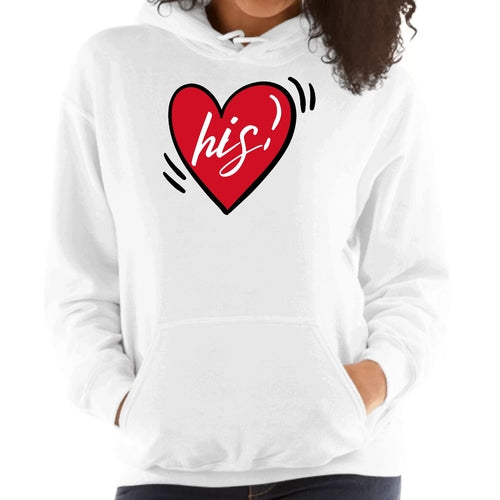 Womens Hoodie - Say it Soul His Heart - Couples | Stylish, Comfortable & Meaningful