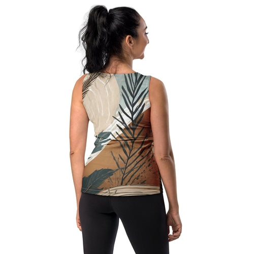 Womens Stretch Fit Tank Top – Boho Style | Lightweight & Breathable